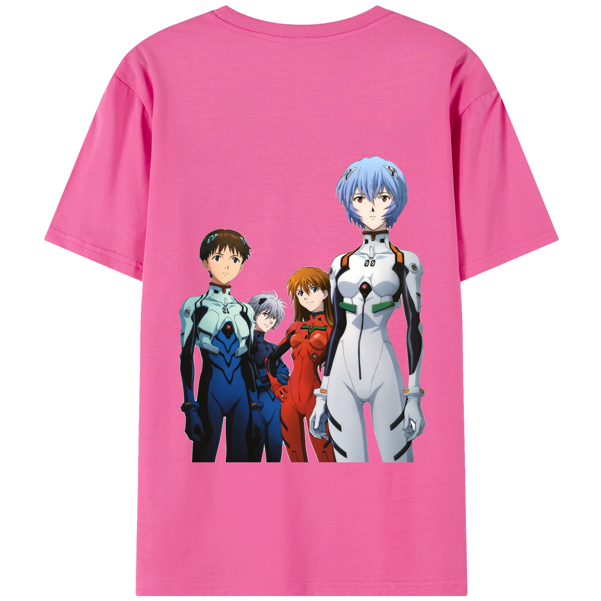 （画像用） EVA 新世紀エヴァンゲリオン レディース半袖Tシャツ(バックプリント)